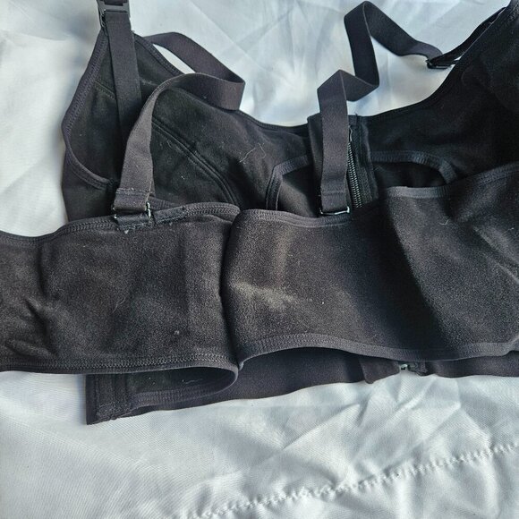 Momcozy Black Nursing Bra with Straps L NWT - Picture 5 of 9